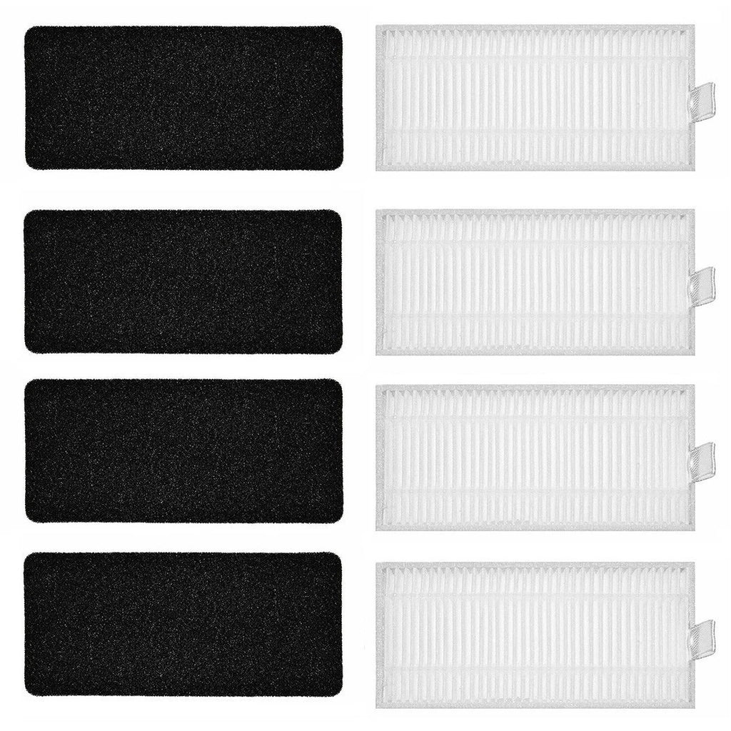Set of 4 Filters for Yeedi K600 K700 Robotic Vacuum Cleaner