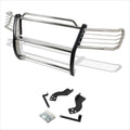 Chrome Brush Grille Guard for Toyota Land Cruiser J100 (1998–2007)