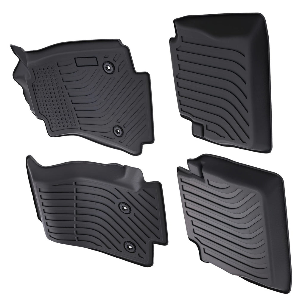 All Weather TPE Floor Mats for Cadillac CT5 (2020–2025) Waterproof Black