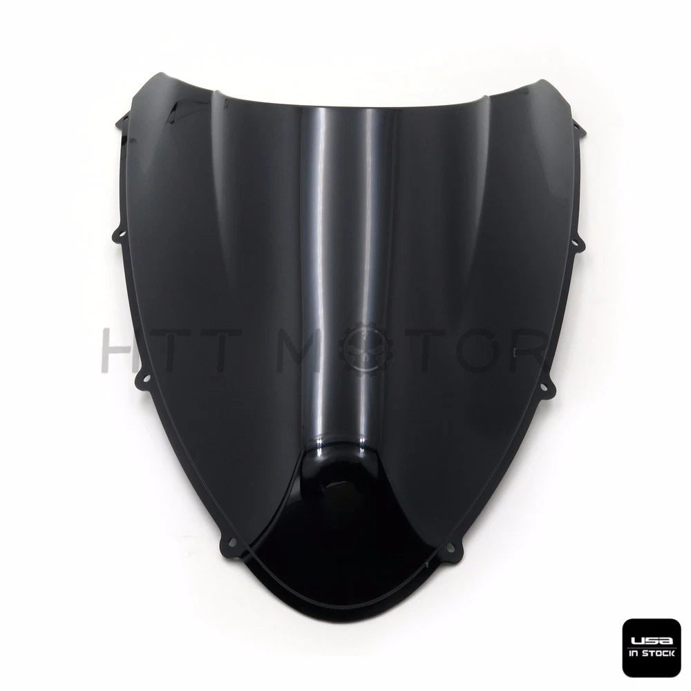 Double Bubble Windscreen for Ducati 848 1098 1198 (2008–2016) Black