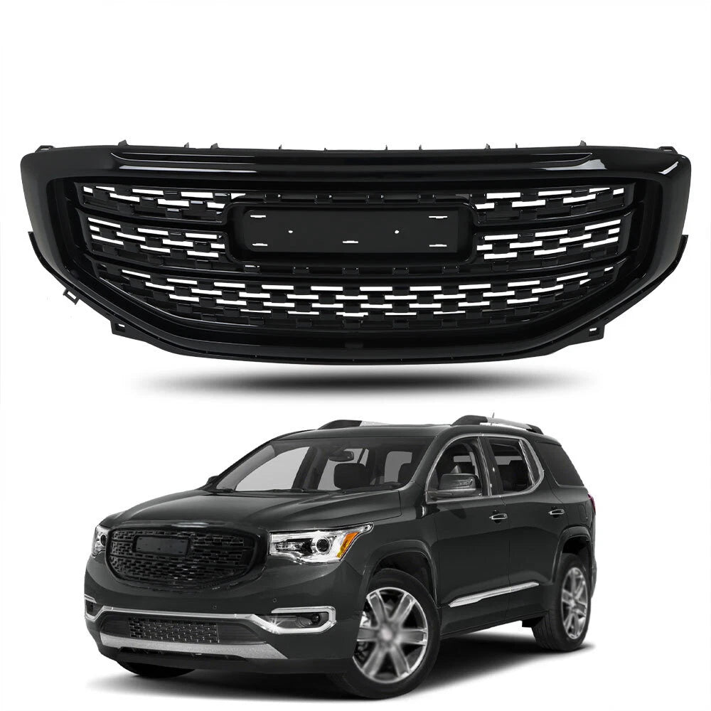 Front Grille Assembly for GMC Acadia (2017–2019) 84378394 Black