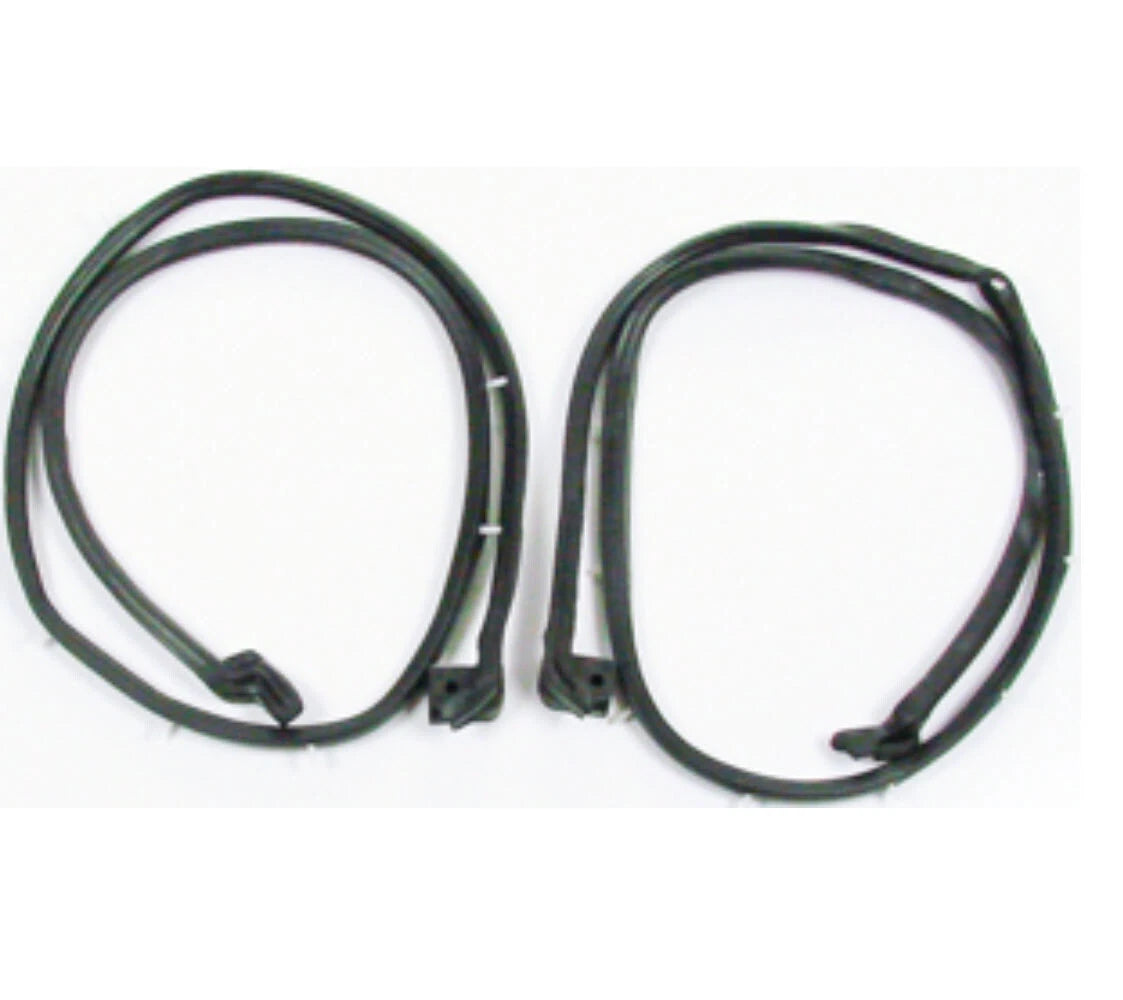 Door Weather Strip Seals Precision Pair for Ford Bronco (1966–1977)