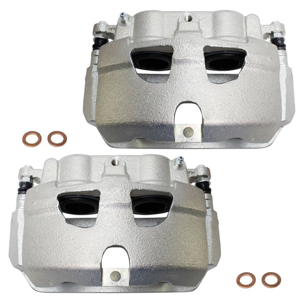 Front Left & Right Brake Caliper Set for Ford E-150 E-250 E-350 (2000–2019)