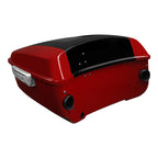 King Trunk for Harley Electra Glide (2014–2025) Billiard Red/Vivid Black