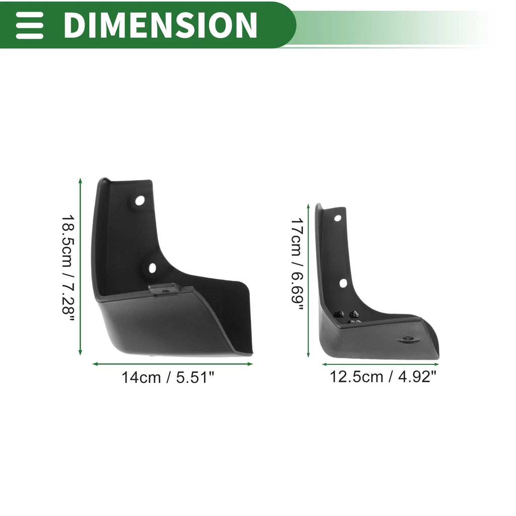 Set of 4 Mud Flaps Splash Guards for Nissan Teana (2013–2018)