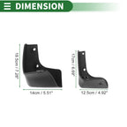 Set of 4 Mud Flaps Splash Guards for Nissan Teana (2013–2018)