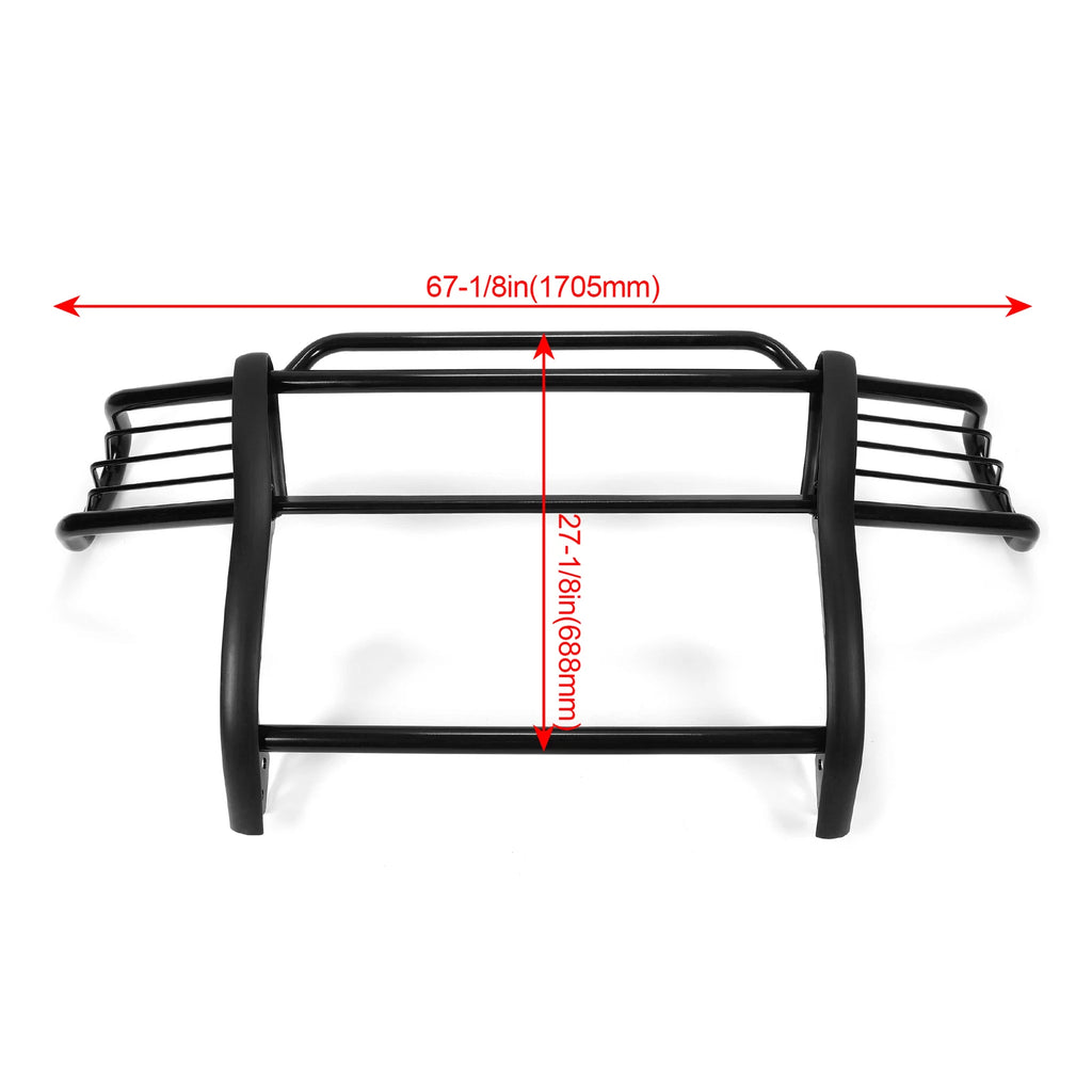 Black Grill Brush Guard Bumper for Toyota Tacoma 4-Door (1998–2004)
