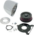 Cobra PowrFlo Air Intake Kit for - Chrome 606-0100-SB