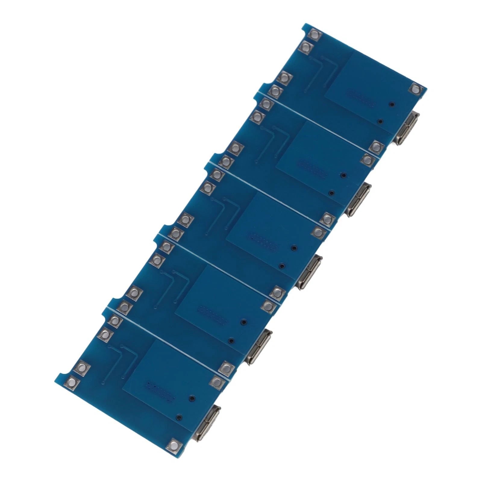 Set of 5 USB Li-ion Battery Charging Boards with Indicator Lights