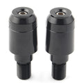 Pair CNC Black Handle Bar Hand Grips End Plug Slider for Yamaha XSR900 (2016–2023)
