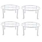 Set of 4 Heavy Duty 9" Plant Stands for Flower Pots