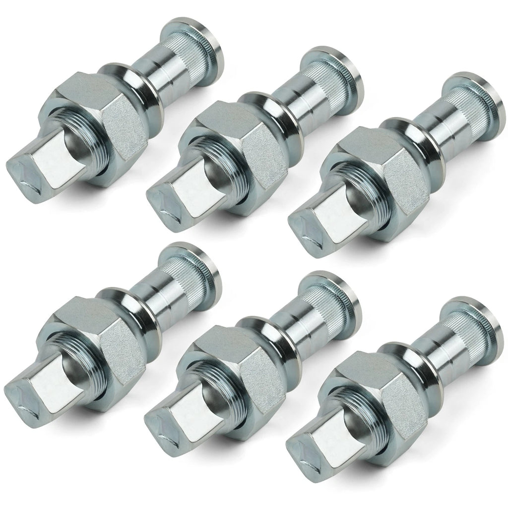 6PCS Wheel Nuts & Stud Kit for Isuzu NPR NPR-HD NQR NRR Reach