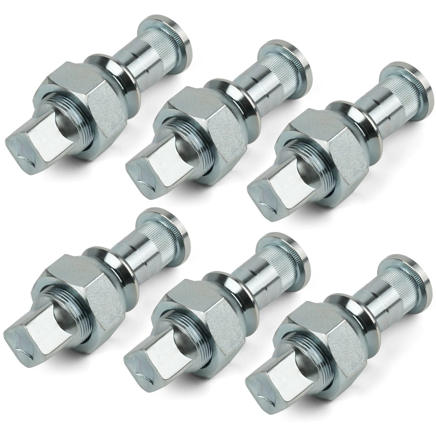 6PCS Wheel Nuts & Stud Kit for Isuzu NPR NPR-HD NQR NRR Reach