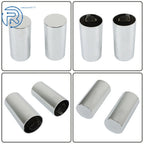Set of 4 Lug Nut Covers for Truck (33mm Screw-On Flat Top)