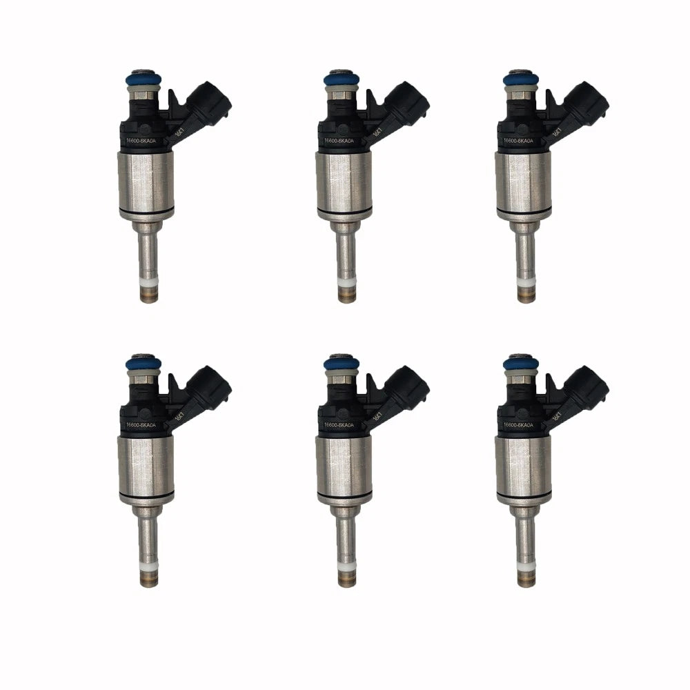 6X Fuel Injector 16600-6KA0A for INFINITI QX60, Nissan Pathfinder (2016–2020)
