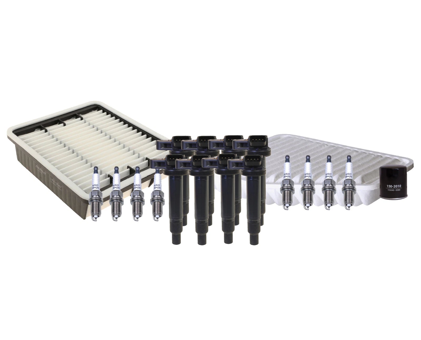 Set of 8 Denso U-Groove Spark Plugs for Lexus LS430 (2001–2006)