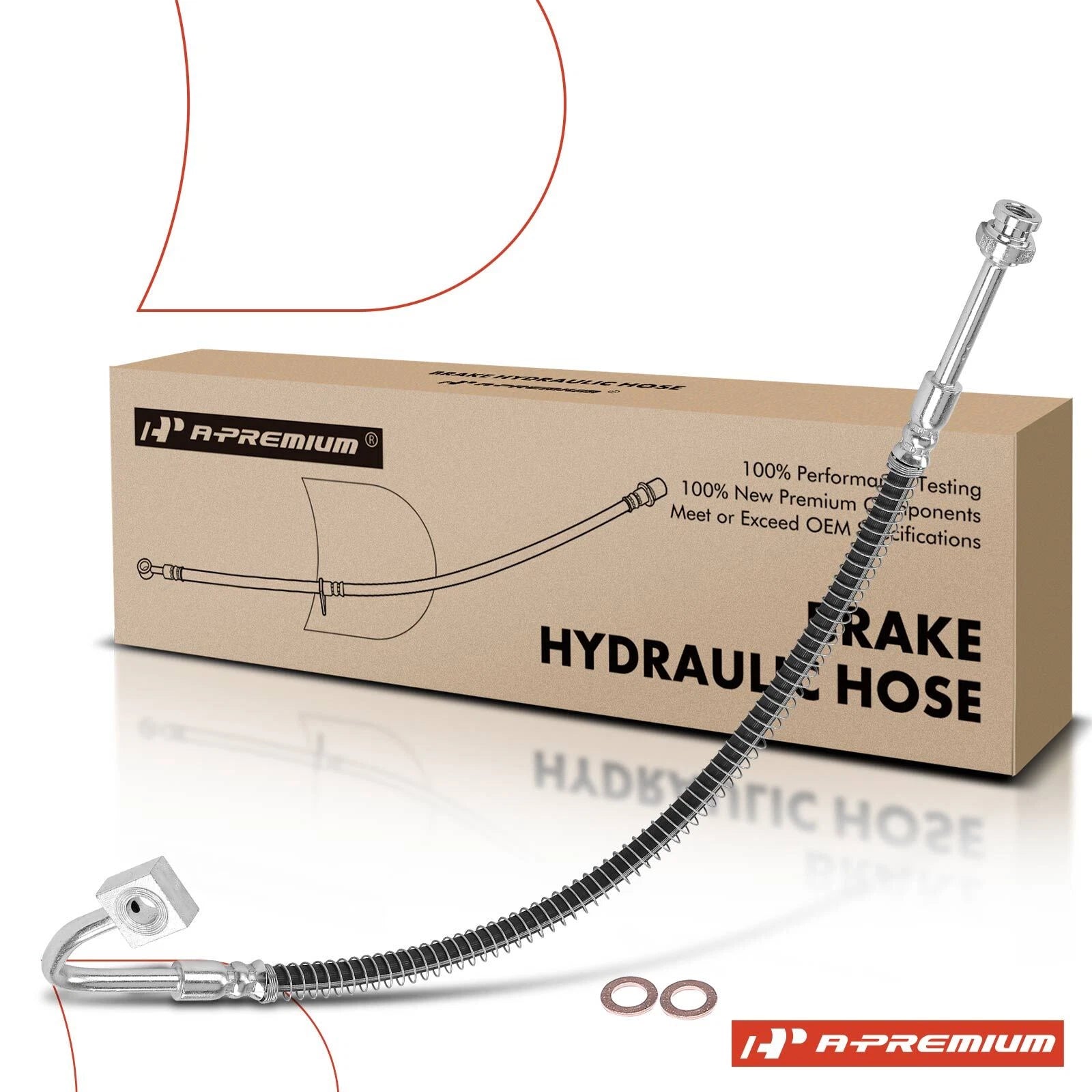Front Right Brake Hydraulic Hose for Kia Sportage (1995–2002)