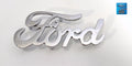 Chrome Script Emblem With Mounting Studs for Ford (Licensed)