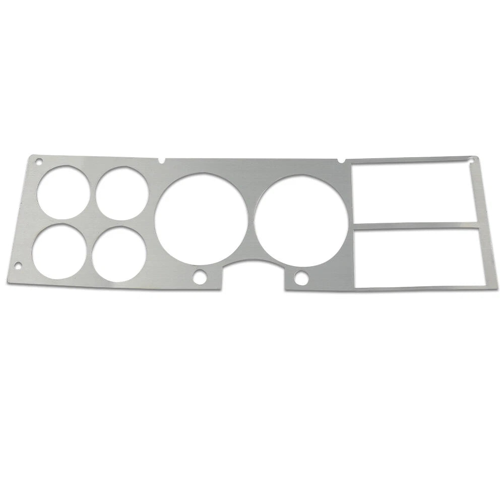 Aluminum Dash Bezel Insert for Chevy GMC Truck Blazer Suburban (1981–1987)