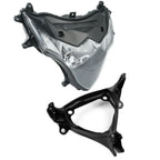 Front Headlight Lamp Assembly & Upper Stay Bracket for Suzuki GSXR1000 (2009–2016)