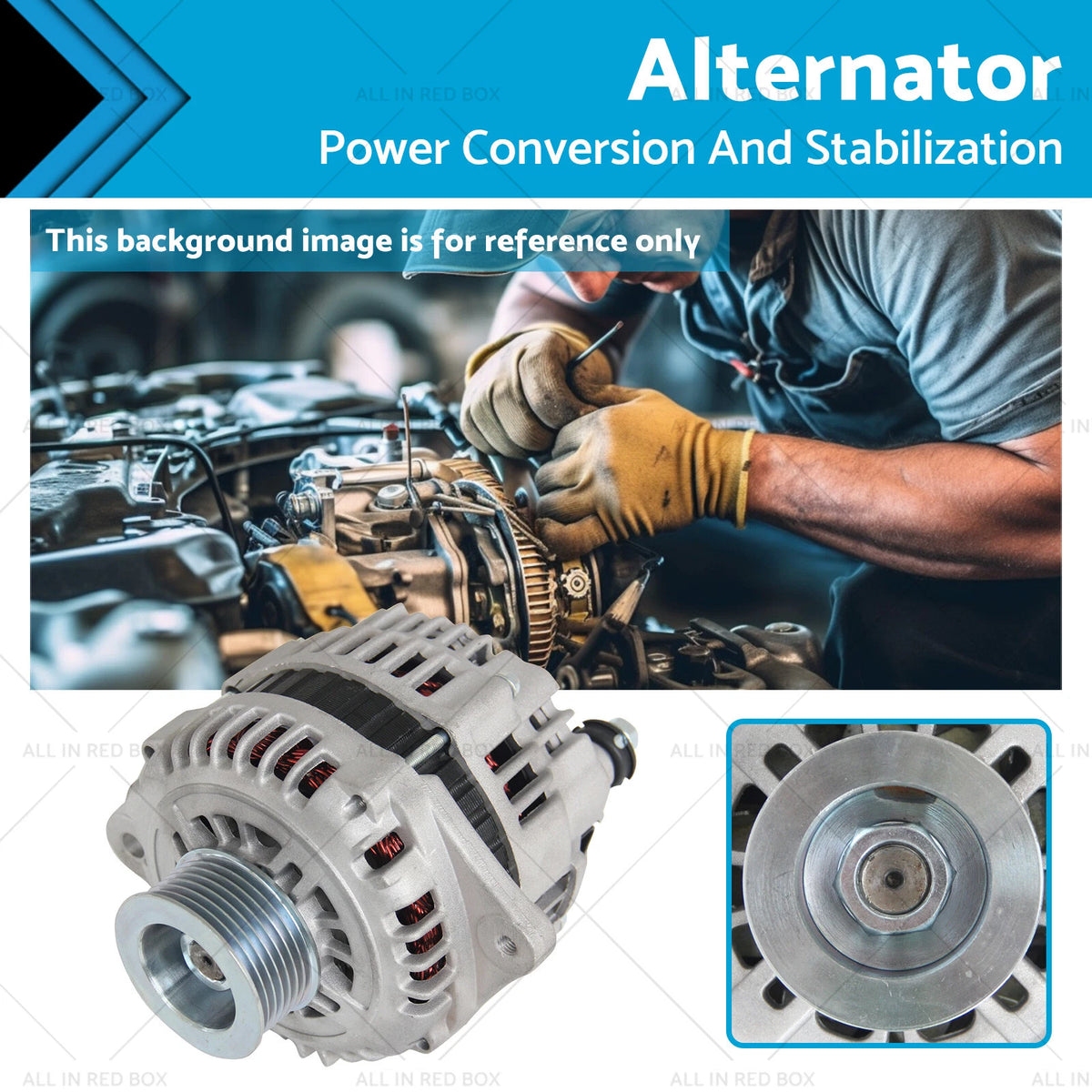 Alternator for Holden Colorado RA RC 3.0 (2007–2016) 4JJ1 4JJ1-TC