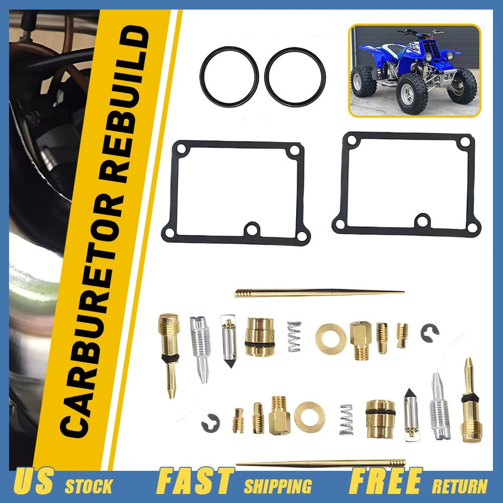 Carburetor Repair Rebuild Kit Set for Yamaha Banshee 350 (1987–2006)