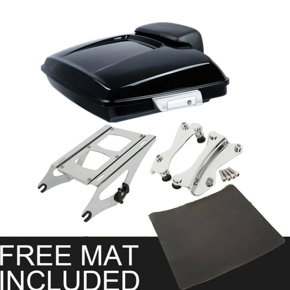 Trunk Pad Mount Rack Docking Kit for Harley Touring Street Glide (2014–2026)