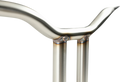 10" LA Choppers Kage Fighter Welded Straight-Riser Handlebar for Harley