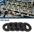 Set of 5 Oil Seal Rotary Shaft Seal NBR Rubber 30x55x10mm