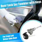 Front Left Side Door Lock Cylinder w/ Keys for Hyundai Elantra (2011–2016) 81970-3XA00