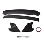 Set of 4 Trunk Wing Spoilers for Honda Civic (2006–2011) Unpainted