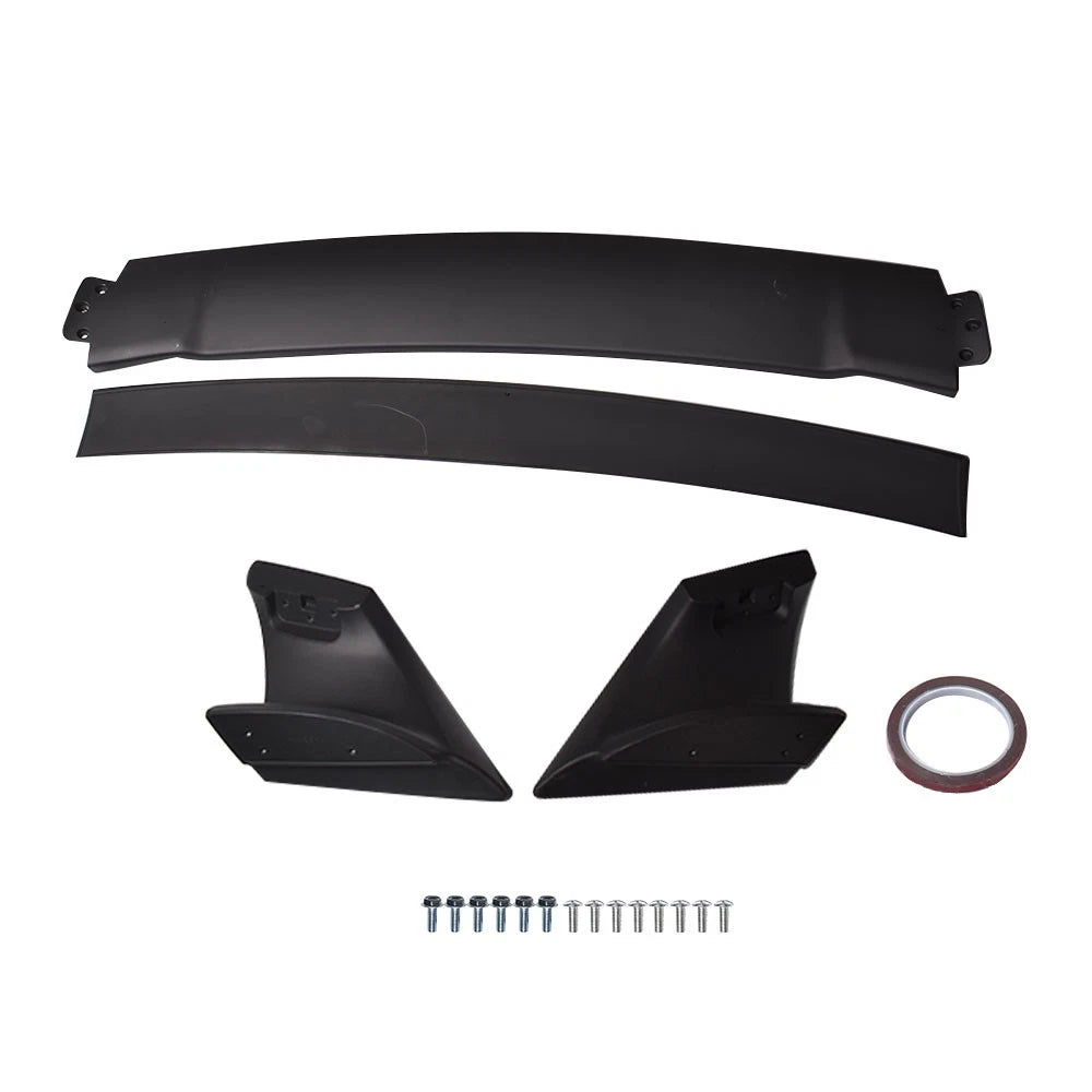 Set of 4 Trunk Wing Spoilers for Honda Civic (2006–2011) Unpainted