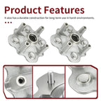 2X Front Wheel Hub for Yamaha Wolverine YFM350 (2006–2009) YFM450FX (2006–2010)