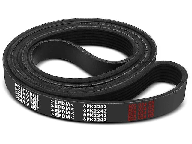 Accessory Drive Belt for Mazda 6 i 2.3L 2003–2005 (Part No. JS136ZT)