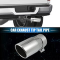 2.8" Inlet Exhaust Tip for Toyota Tacoma (2005–2023) Silver Tone