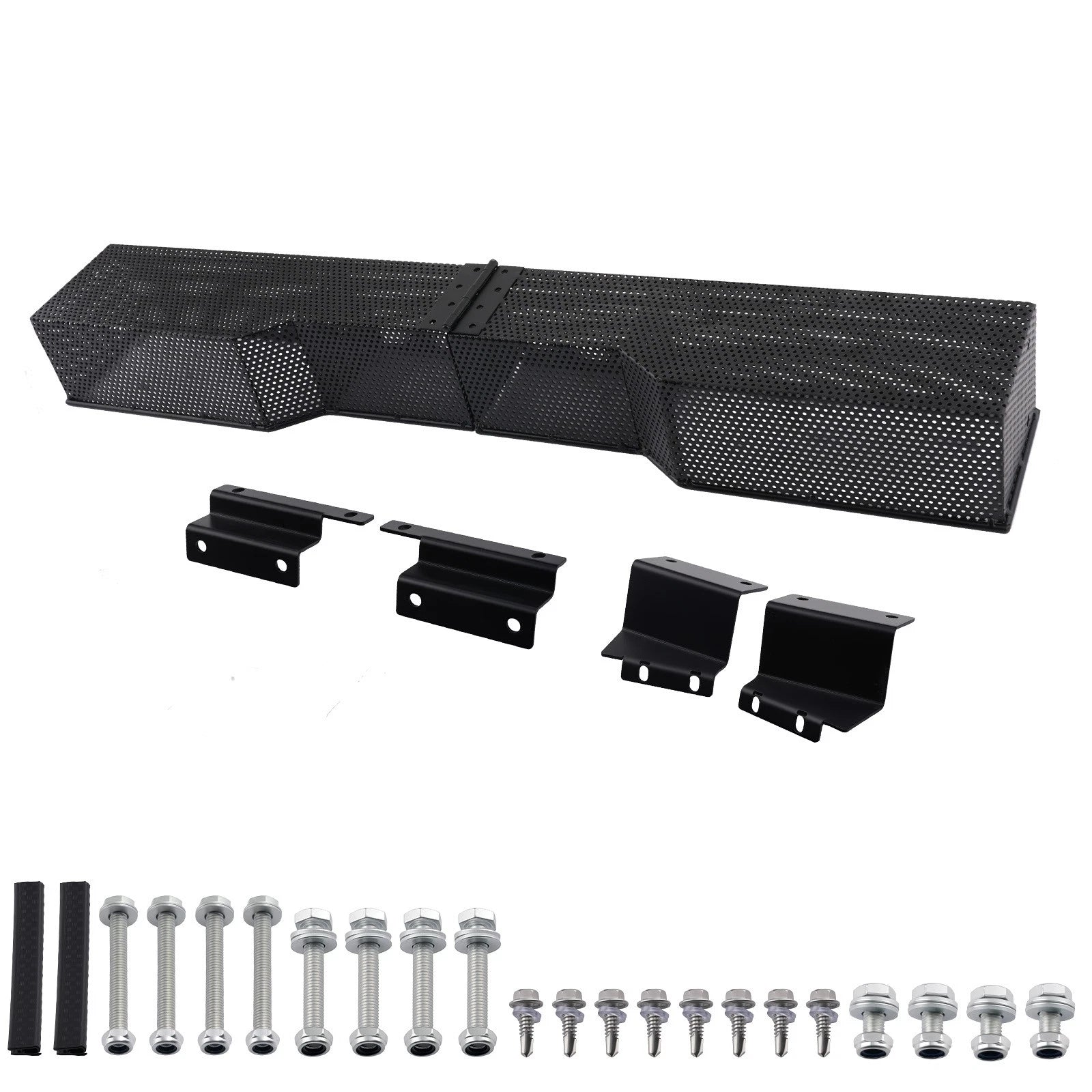 Black Metal Front Basket for EZGO TXT (1994–Present), RXV, Club Car Precedent DS (2000–Present)