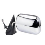 Replacement Chrome Driver Side Power Door Mirror Assembly for GMC Sierra (2014–2018)