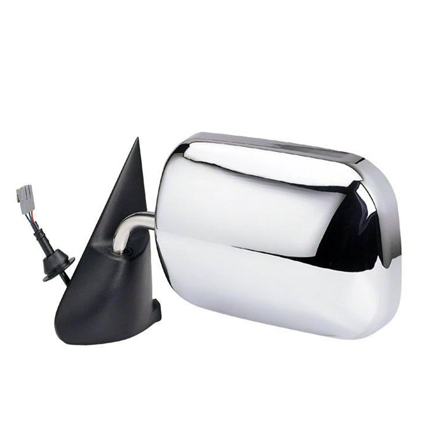 Replacement Chrome Driver Side Power Door Mirror Assembly for GMC Sierra (2014–2018)