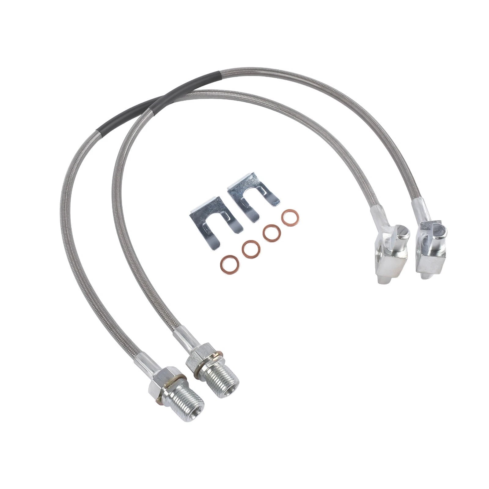 Extended Front Stainless Steel Brake Lines for GMC Chevy K10 (1971-1978)