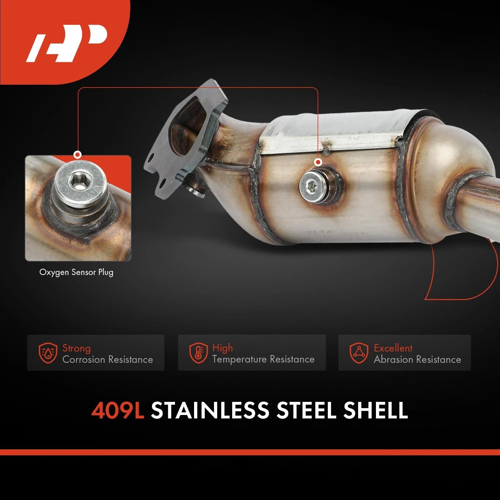 Catalytic Converter for Jeep Wrangler (2012-2017)