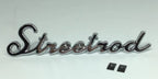 Street Rod Script Chrome Metal Emblem with Drilling Required for Any Vehicle (1950–2026)