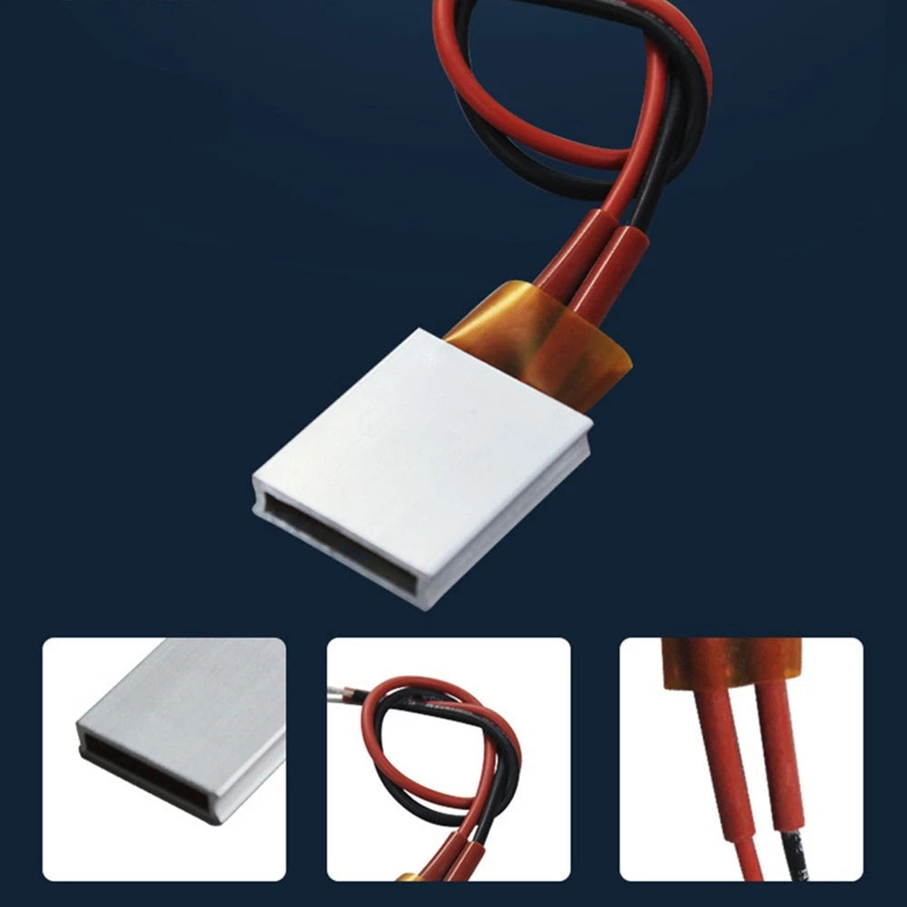 12V PTC Heater for Electric Heating Plate (Insulated, Constant Temperature)