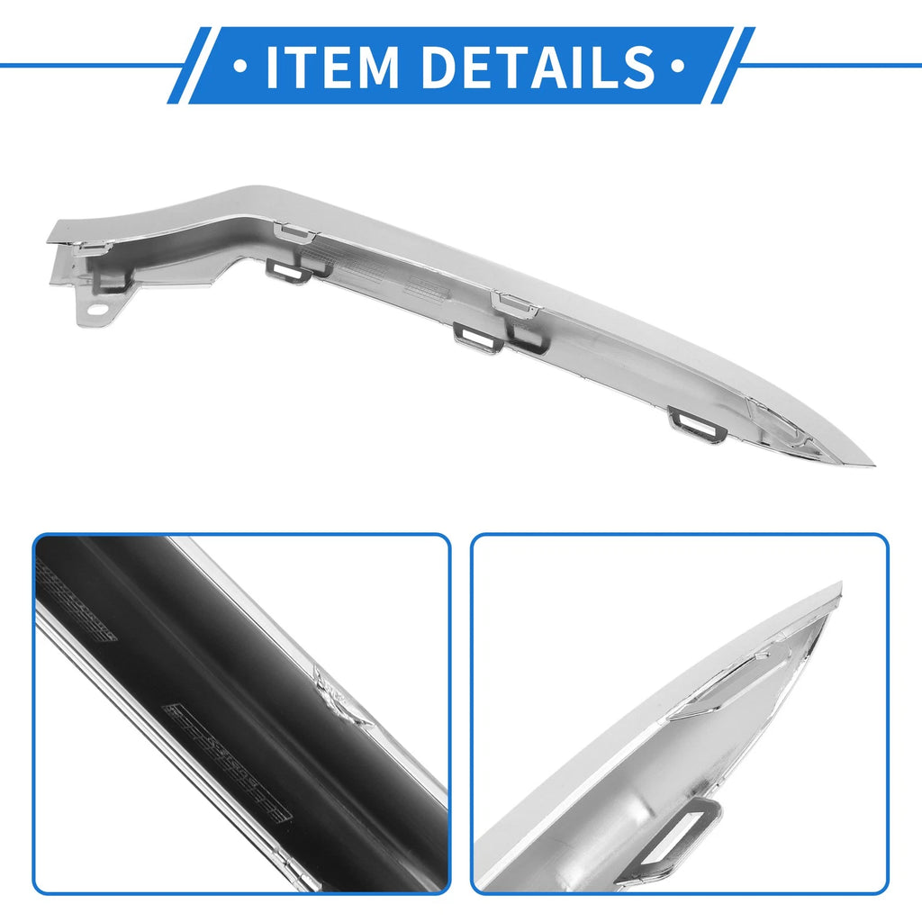 Bumper Grille Trim Garnish No. 2128852774 for Mercedes-Benz E-Class (2014–2015)