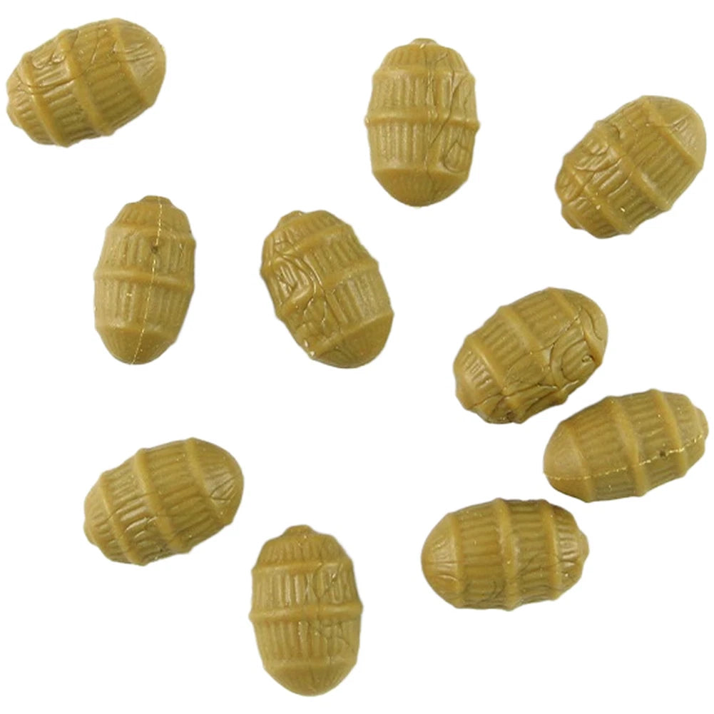 Acorn Style TPE Bait Yellow 17mm for Carp (Realistic Tiger Nut Copy)