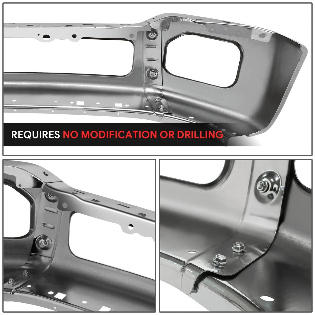 Front Bumper Face Bar for Ford F250 F350 Super Duty (2011–2016) Chrome