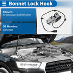 Hood Latch Assembly for Volkswagen Golf (2006–2010) No. 3CD823509