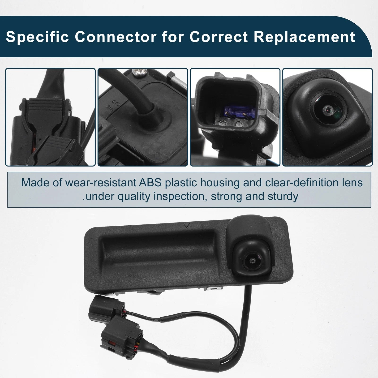 Rear View Camera for Hyundai Elantra (2017–2023) 120-180 Degree