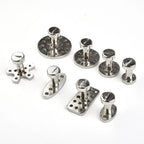 8 x Aluminum Puller Tabs Cold Glue Paintless Tool