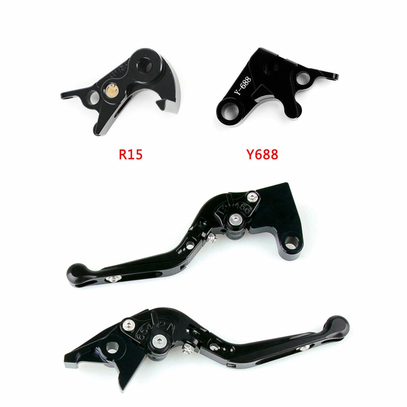 Adjustable Clutch Brake Lever for Yamaha YZF R1/R1M/R1S/R6 (2015–2021)