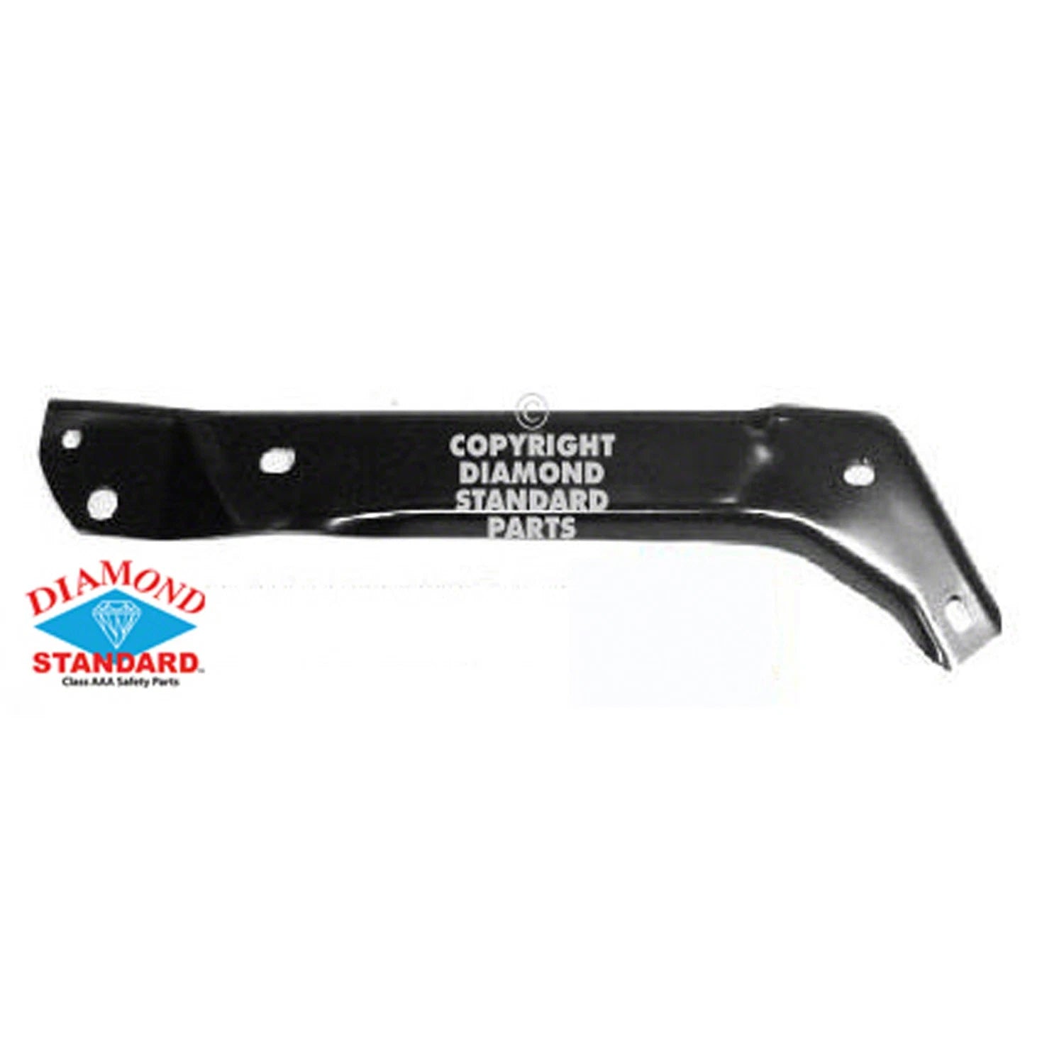 Replacement Steel Front Driver Side Outer Bumper Face Bar Brace for Ford